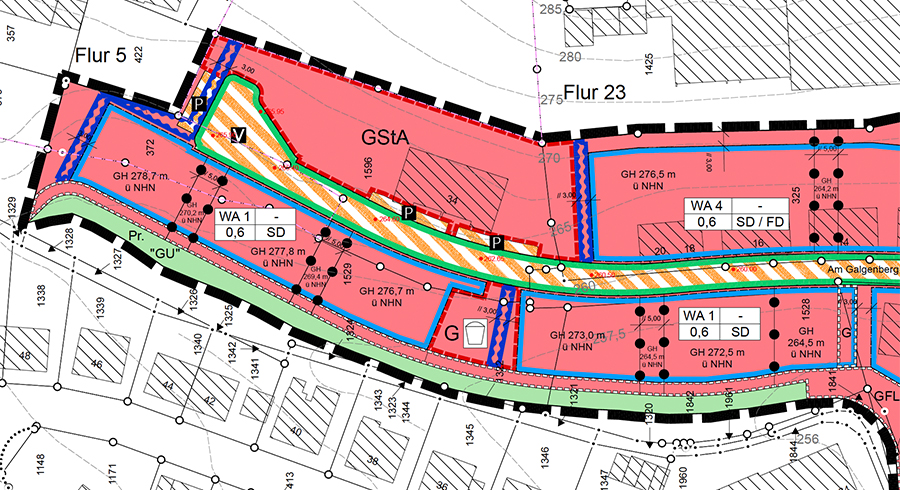 Projektbild Bebauungsplan